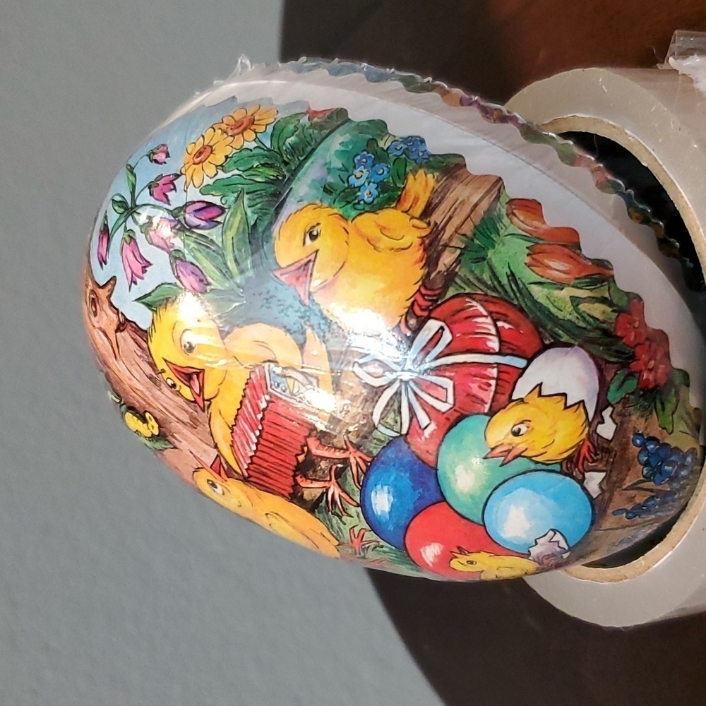 🍒 NWOT VINTAGE EASTER EGG - Picture 4 of 10